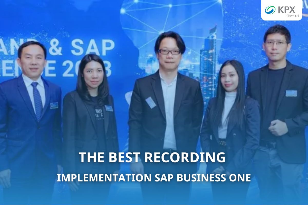 THE BEST RECORDING IMPLEMENTATION SAP BUSINESS ONE