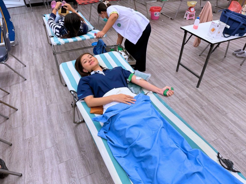Blood Donation กิจกรรมบริจาคเลือด